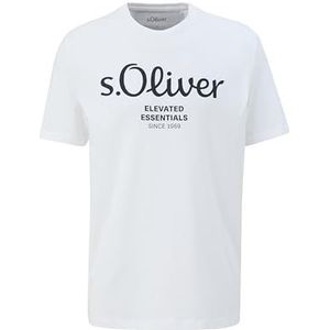 s.Oliver 2139909 T-shirt voor heren, 01D1