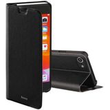 Hama Slim Case voor Apple iPhone SE 2022 mobiele telefoonhoes met kaartenvak magneetsluiting en standfunctie zwart