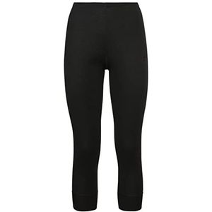 Odlo Trainingsbroek voor dames (3/4) warm, zwart.