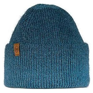 Buff Gebreide hoed marine één maat unisex volwassenen