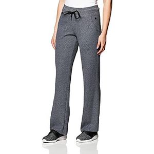 Calvin Klein Thermische broek met brede pijpen Trainingsbroek voor dames, Zwart Chinees