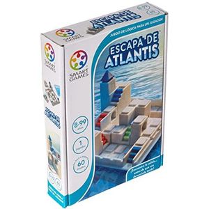 Smartgames - Escape D'Atlantis | Puzzel | Bordspel voor kinderen | Cadeaus voor Kinderen vanaf 8 jaar of ouder