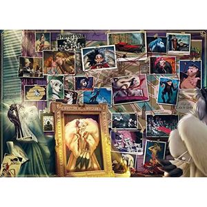 Ravensburger - Puzzel voor volwassenen - puzzel 1000 p - Cruella d' - Disney Villainous collectie - hoogwaardige puzzel - 16886