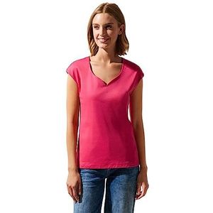 Street One A320320 T-shirt voor dames, Coral Blossom