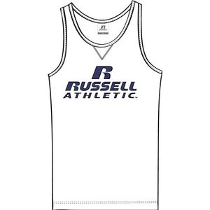 RUSSELL ATHLETIC R-tanktop voor heren, Wit.