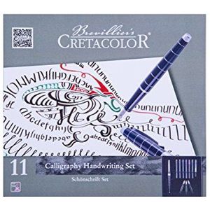 CRETACOLOR 11-delige kalligrafieset | belettering | kalligrafie & handlettering starterset