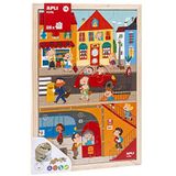 APLI Kids - Puzzel, meerkleurig (17198), kleuren/model gesorteerd