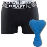 Craft Greatness Biker Boxershorts voor heren, fietsonderbroek (maat S-3XL), ademende fietsbroek, fietsbroek, gevoerd, L