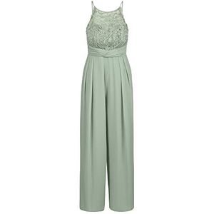 ApartFashion APART Jumpsuit, dames, kant, chiffon, mint, maat 40, Munt