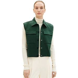 TOM TAILOR Dames blazer, 18601 - Pineneedle Green