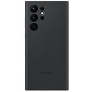 Samsung Officiële S22 Ultra beschermhoes van siliconen, zwart