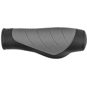 M-Wave Cloud Base 3 Fietshandgreep voor volwassenen, comfortabel en ergonomisch, goede hechting, 125 mm, lengte zwart/grijs