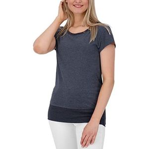 Alife and Kickin Cocoak A T-shirt voor dames, marineblauw, M, Marinier