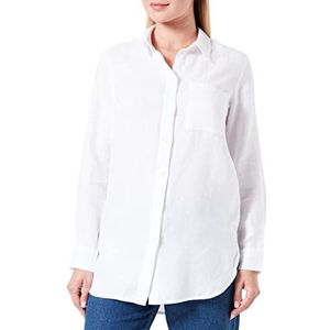 s.Oliver Blouse, lange mouwen, dames, Wit.