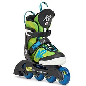 K2 Raider Beam Rolschaatsen voor meisjes, groen, blauw, 30H0410