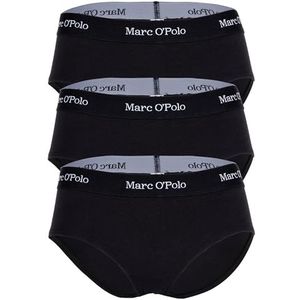 Marc O´Polo Essentials Hipsterbroekjes voor dames, 3 stuks, zwart.