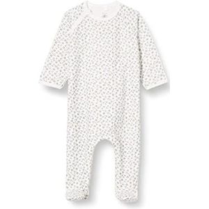 Petit Bateau A055h pyjama voor kinderen, uniseks, slaap, 1 stuk, Marshmallow wit/meerkleurig