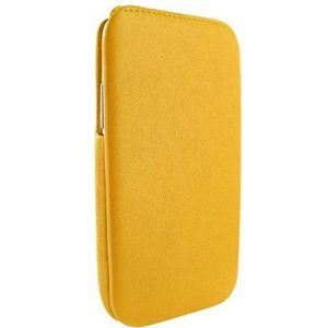 Piel Frama iMagnum leren beschermhoes voor Samsung Galaxy Note II N7100, geel
