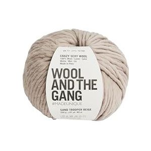 Wool and the Gang Crazy Sexy Sandtrooper wol, 200 g, beige (079)