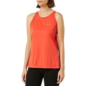 Jack Wolfskin Voorlicht T-shirt voor dames, Oranje Tango