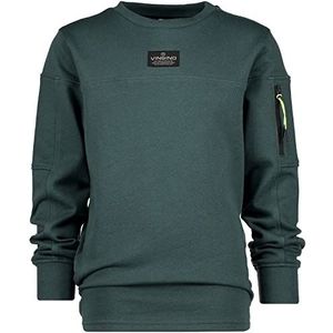 Vingino Nisato sweatshirt voor jongens, Staal Groen