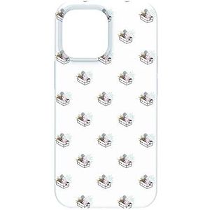 Bonamaison Beschermhoes met digitale print voor iPhone ​12 Pro, achterkant van siliconen, beschermhoes voor mobiele telefoon, beschermhoes, flexibel