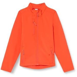 Mukua Richmond Kids Soft Shell kinderjas, uniseks, kinderen, zonsondergang rood