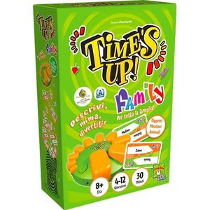 Asmodee - Time's Up Big Box: Family - Grappig bordspel, feestspel, 4-12 spelers, 8+ jaar, editie in het Italiaans