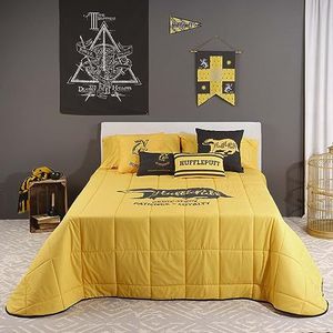 Bellum dekbedovertrek Harry Potter 250 g, model Huffpuff Values voor bed 135 (235 x 270 cm)