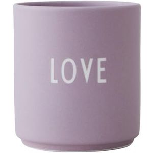Design Letters Favoriete mok Lavendel Love | mok met spreuk | gepersonaliseerde geschenken voor je lievelingsman | decoratieve koffiemok | persoonlijk geschenk | koffiemok van porselein