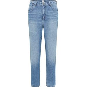 MUSTANG Charlotte damesjeans bedrukt, middenblauw 402, 25W/32L, middenblauw 402