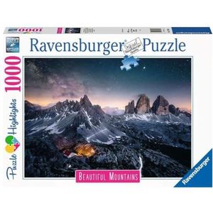 Drei Zinnen, Dolomieten Puzzel (1000 Stukjes)