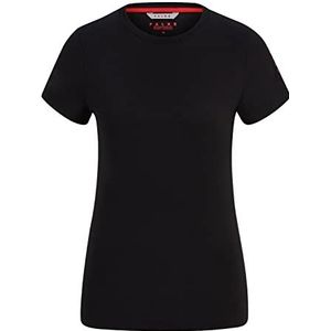 FALKE Dames T-shirt met aangenaam verkoelend effect, zwart.