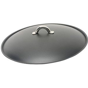 Alessi Sg201/30 Mami aluminium deksel met antiaanbaklaag, Ø 30 cm