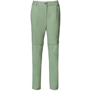 VAUDE Farley II Willow Green stretchbroek voor dames, 44, Willow Green