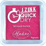 Aladine Izink Quick Dry stempelkussen, roze, 5 x 5 cm