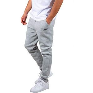 ALPHA INDUSTRIES Joggingbroek voor heren met Small Logo, grijs.