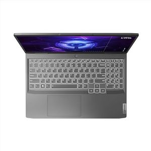 Lenovo LOQ 15IRH8 Gaming-laptop 15,6 inch FHD 144 Hz (Intel Core i5-12450H, 16 GB RAM, 512 GB SSD, NVIDIA GeForce RTX 4050-6 GB, zonder besturingssysteem), Frans AZERTY-toetsenbord - donkergrijs