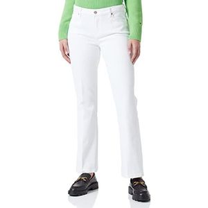 Tommy Hilfiger Rw Clr Bootcut Jeans voor dames, Wit.