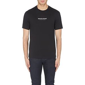 Armani Exchange Basic T-shirt voor heren van Armani, zwart.