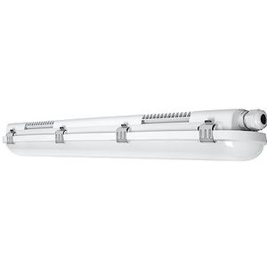 LEDVANCE LED-lamp voor vochtige ruimtes: plafond/muur, DAMP PROOF ValUE 18W 220-240V stralingshoek: 115, koel wit, 4000K, materiaal behuizing: polycarbonaat (PC), IP65, 1 stuk