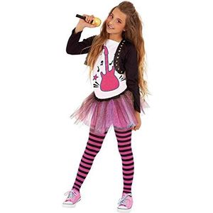 Rubie's Chanel P. Pop Girls Band kostuum voor kinderen, meerkleurig (S8623-L)