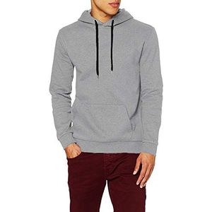 FM London Hyfresh trui sweatshirt met capuchon, grijs (grijs 15), medium heren, grijs (15)