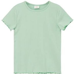 s.Oliver T-shirt met korte mouwen voor meisjes, groen, 92-98, Groen