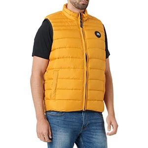 Pepe Jeans jack vest waistcoat heren, 097OCHRE YELLOW