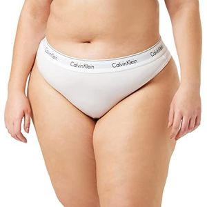 Calvin Klein ondergoed dames onderbroek ondergoed modern katoen, Wit (Wit 100)