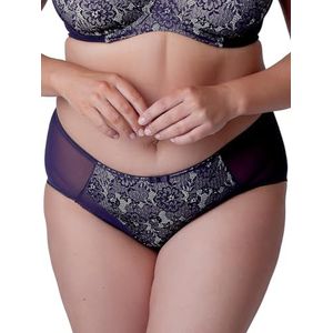 Berlei Beauty Everyday Lingerie Diepe slip voor dames, Aubergine