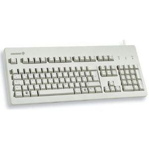 Cherry Classic Line G80-3000 toetsenbord USB 2.0 Engels lichtgrijs, G80-3000LSCEU-0