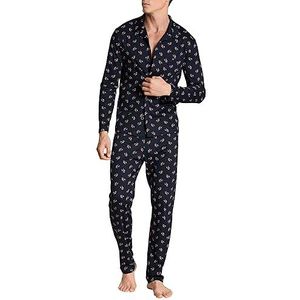 CALIDA Relax Winter Dreams Ensemble de Pijama Homme, Dark Sapphire, XXL