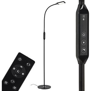 Briloner Leuchten OFFICE REMOTE Vloerlamp - Dimbaar - Incl. Afstandsbediening - 3.000K-6.000K